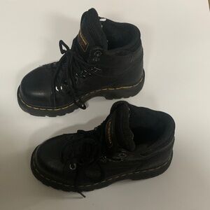 EUC Dr. Martens Black Lace-Up Boots